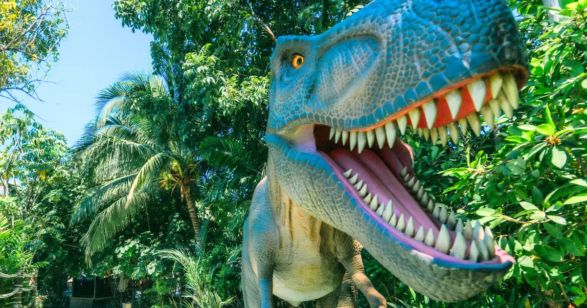 Vana Nava Hua Hin also has a dinosaur zone